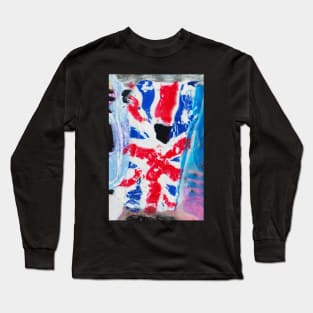 Recycled Mobile Phone cases - UNION JACK Long Sleeve T-Shirt